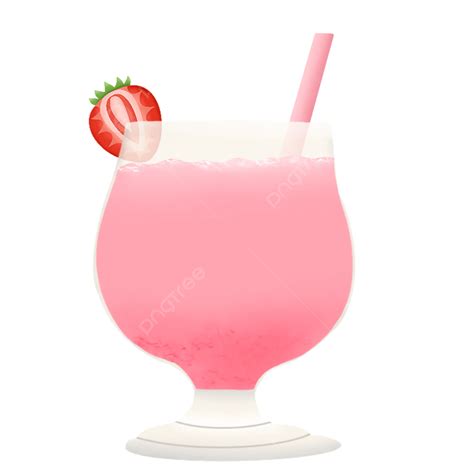 Strawberry Juice Juice Strawberries Red Png Transparent Clipart