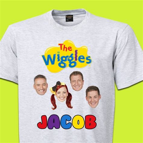 The Wiggles Iron On Transfer The Wiggles Printable Shirt Etsy