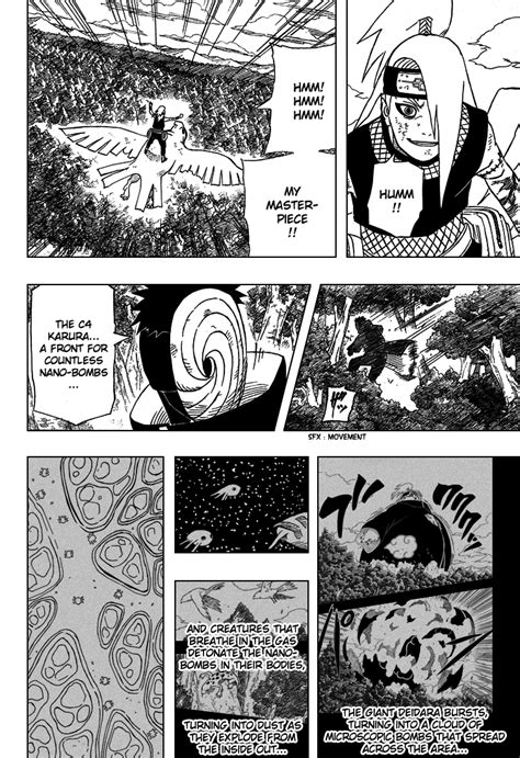 Naruto Shippuden Vol40 Chapter 360 Deidaras Final Explosion