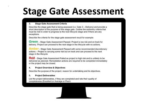 Project Stage Gate Assessment Phase Review Word PMI APM PRINCE2 Etsy