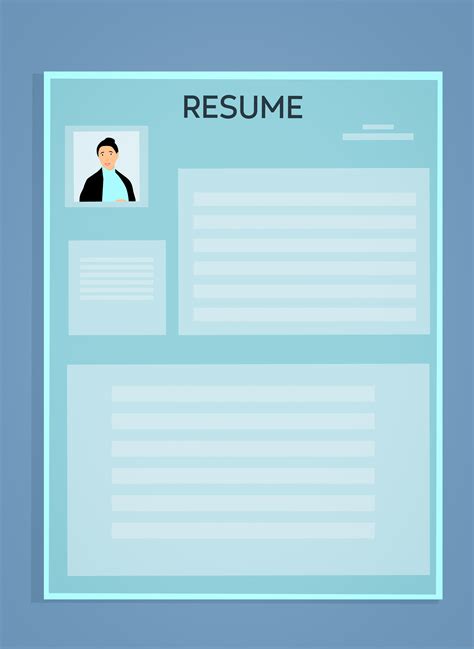 Free Images Cv Resume Template Application Apply Business Charts
