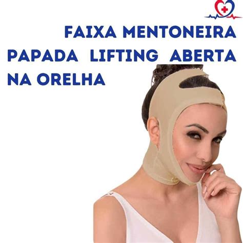 Faixa Mentoneira Papada Lifting P S Cir Rgica Aberta Na Orelha