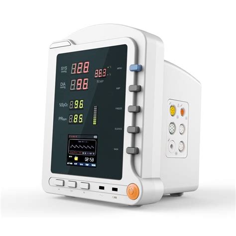 Contec Neu Cms5100 Vital Signs Monitor Ccu Icu Patientenmonitor Nibp Spo2 Pr Ebay