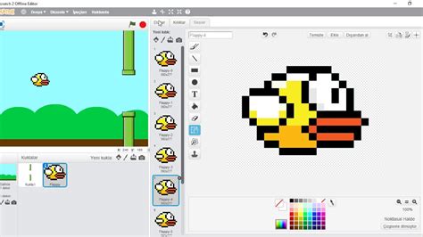 Scratch Ile Flappy Bird Oyunu Youtube