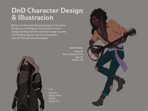 Dnd Character Design And Illustration On Behance