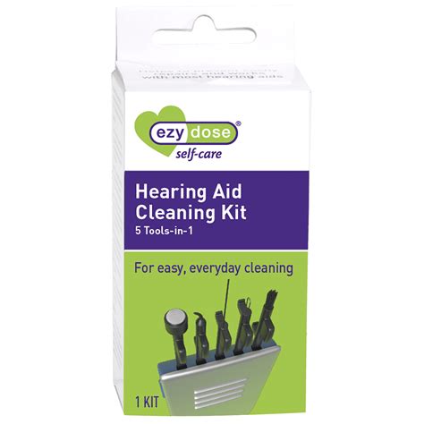 Ezy Dose 5 In 1 Hearing Aid Cleaning Tools Kit