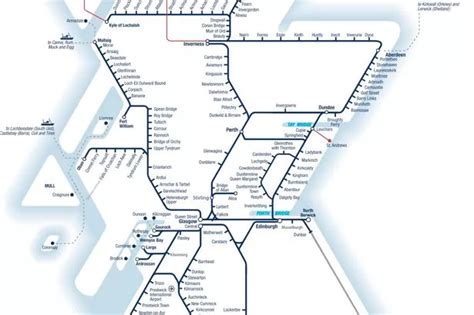 Scotrail Route Map