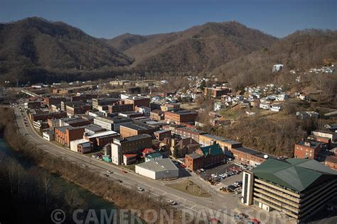 Aerialstock Aerial Photograph Of Logan West Virginia