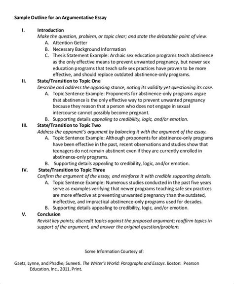I am dedicating this thesis to four beloved people who have meant and continue to mean so much to me. Example Of An Essay Outline | Persuasive essay outline ...