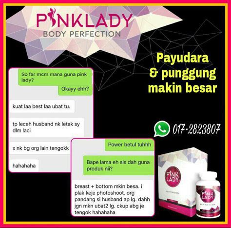 Pink lady body perfection adalah supplement khas untuk wanita yg nak kekal cantik dengan aset yg mantap, ia berfungsi membesarkan payudara pink lady body perfection mempunyai pelbagai fungsi untuk kecantikan wanita. PINK LADY BODY PERFECTION