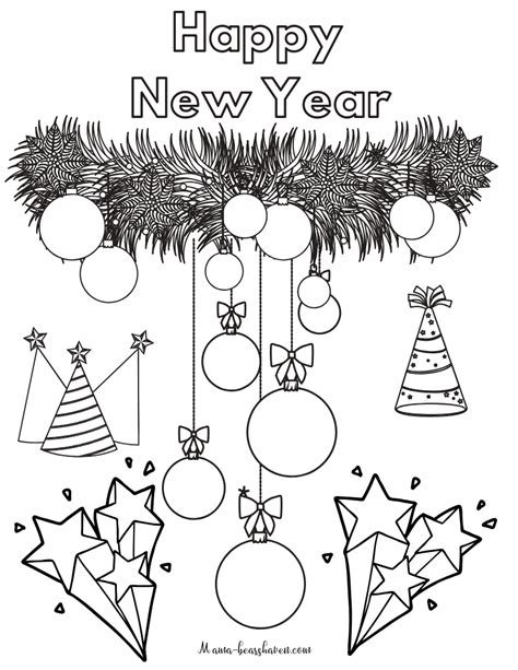 New Year Printables To Keep The Kids Busy Mama Bears Haven