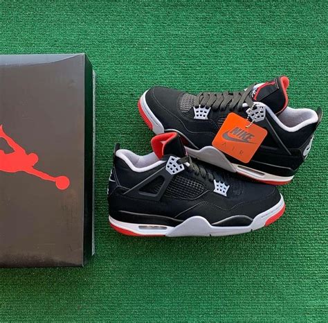 Nike Air Jordan 4 Retro Og Bred Exclusive Sneakers Sa