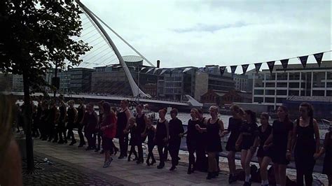 Worldrecord Longest Riverdance Line Dublin 2013 Youtube