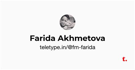 Farida Akhmetova — Teletype