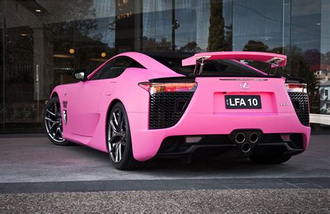 Brave design · exhilarating performance · imaginative technology World's First Pink Lexus LFA | Lexus Enthusiast