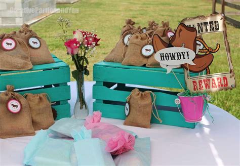 Cowgirl Party Birthday Party Ideas Photo 18 Of 25 Catch My Party