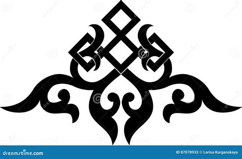 Oriental Chinese Ornament Stock Vector Illustration Of Orient 87078933