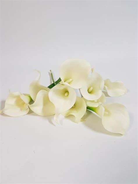 Calla Lily White Real Touch Desflora