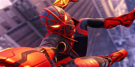 Spider Man Miles Morales Strike Suit Concept Art Revealed