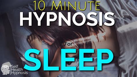 10 Minute Hypnosis For Sleep Nlp Guided Meditation Deep Sleep Self Health Hypnosis Youtube