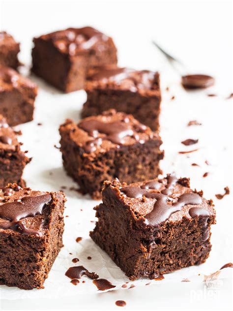 Fudgy Sweet Potato Brownies Paleo Grubs