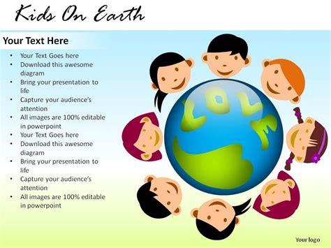 Kids On Earth Powerpoint Presentation Slides Powerpoint Slides