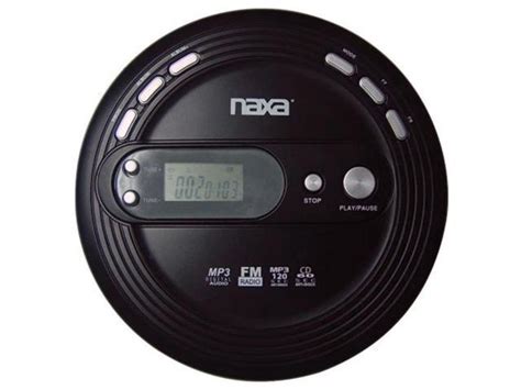 Naxa Npc330 Slim Personal Mp3cd Player With Fm Radio