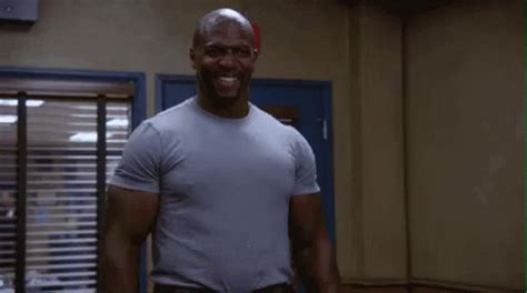 Brooklyn Nine Nine Workout Fitness When You See Your Crush Trying To Flirt Primogif