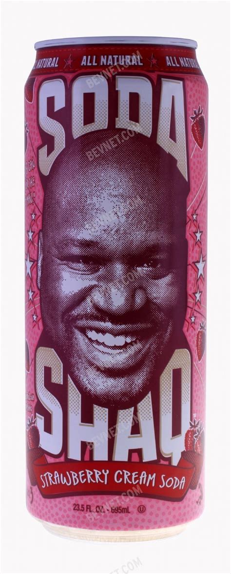 Strawberry Cream Soda Arizona Soda Shaq Product Review