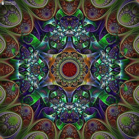 From The Center Comes All Artwork By James Alan Smith Fractal Art