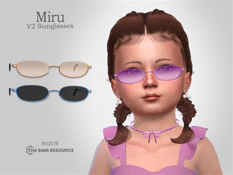 The Sims Resource Miru V2 Sunglasses Toddler