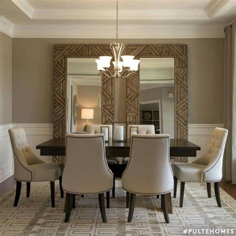 Pin by D Gaines on My Dream Home | Mirror dining room, Dining room wall