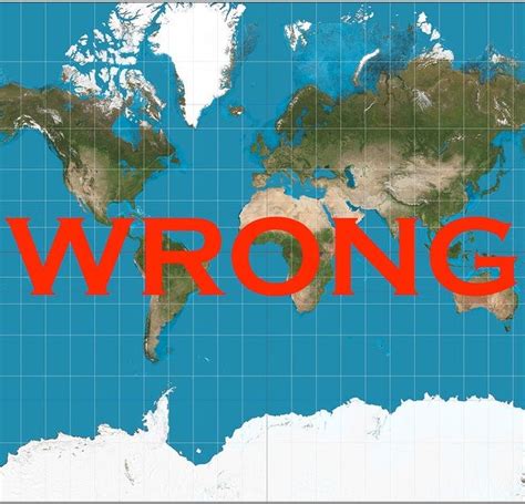 True Accurate World Map