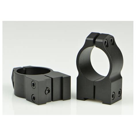 Warne Cz 527 Fixed 16mm Dovetail Rings 1in High Matte 2b1m
