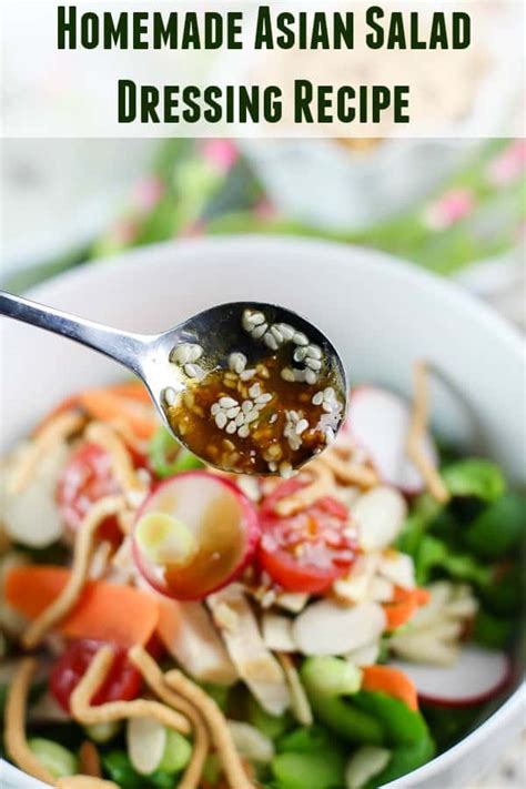 Easy enough for a weeknight dinner! Asian Salad Dressing Recipe - Quick & Easy Homemade Dressing