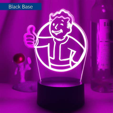Fallout Vault Boy 3d Led Night Neon Sign Lamp For Gaming Room Etsy