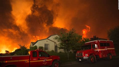 Major Wildfires Hit Southern And Central California Cnn