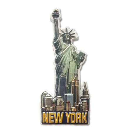 Custom Travel Souvenir Magnet New York City Statue Of Liberty Souvenirs
