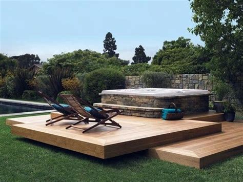 Top 60 Best Floating Deck Ideas Contemporary Backyard Designs