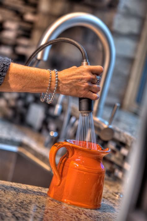 See more ideas about faucet, kitchen faucet, faucet design. GRAFF Perfeque pull-down kitchen faucet | For the Kitchen ...
