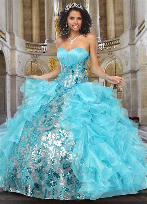 Online Buy Wholesale Turquoise Quinceanera Dresses From China Turquoise