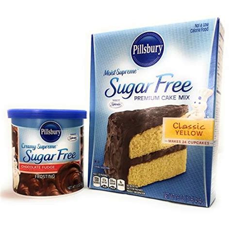 Pillsbury sugar free cake mix nutrition. Pillsbury Sugar Free Cake Mix and Frosting Bundle. Moist ...