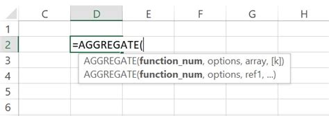 What Is The Aggregate Function In Excel 19 Functions In A Single