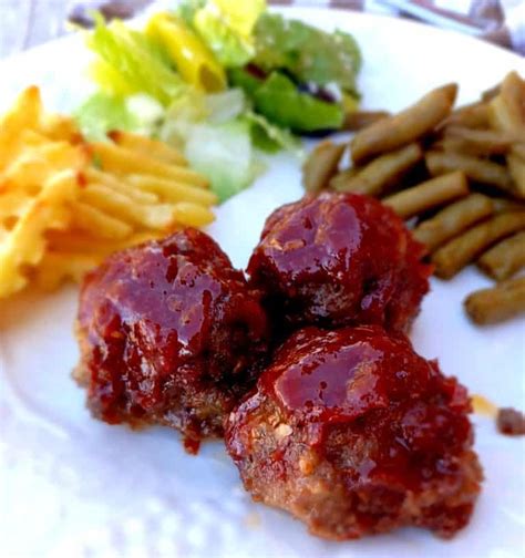 Homemade Bbq Meatballs In Oven Amish Recipe Amish Heritage
