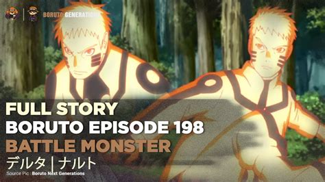 Breakdown Full Boruto Episode 198 Monsters Youtube