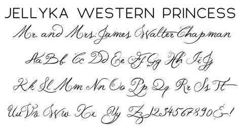 Script Fonts Wiregrass Weddings