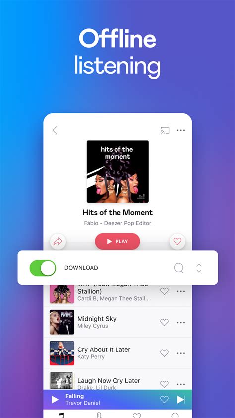 Deezer Music Player Songs Playlists And Podcasts Download Mod Apk