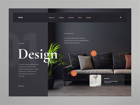 Interior Design Websites Templates