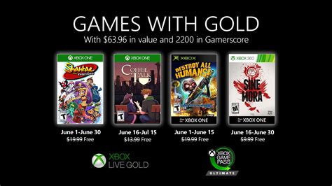 Microsoft Presenta Los Games With Gold De Junio Noticias Xbox