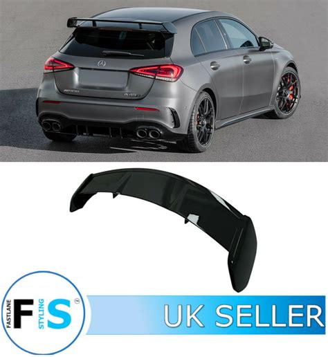 Mercedes A Class W177 A35 A45 Amg Look Rear Boot Roof Spoiler